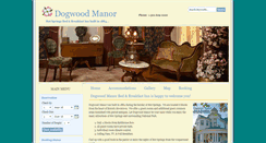 Desktop Screenshot of dogwoodmanorbnb.com